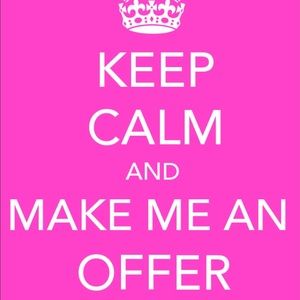 Do you see an item you like? Make me an offer.